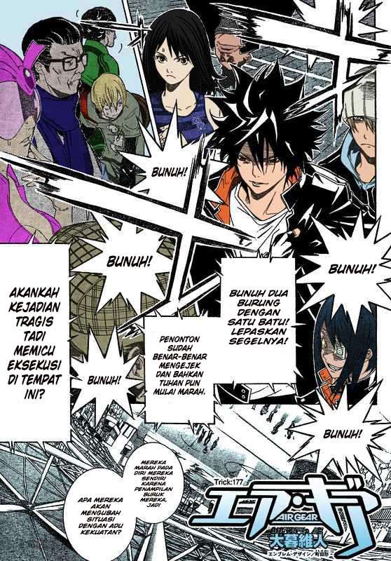 Air Gear — Chapter 177, halaman 1