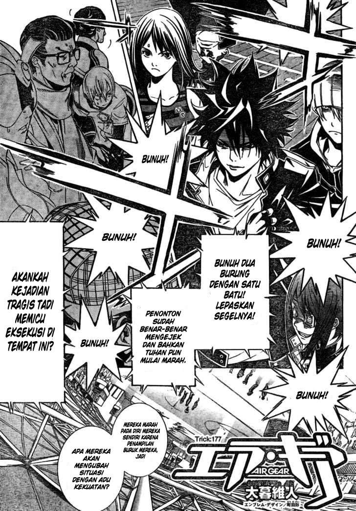 Air Gear — Chapter 177, halaman 3