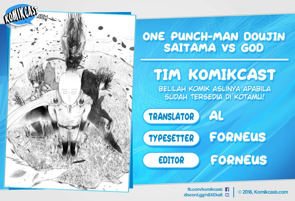 Onepunchman Saitama vs God — Chapter 4.1, halaman 1