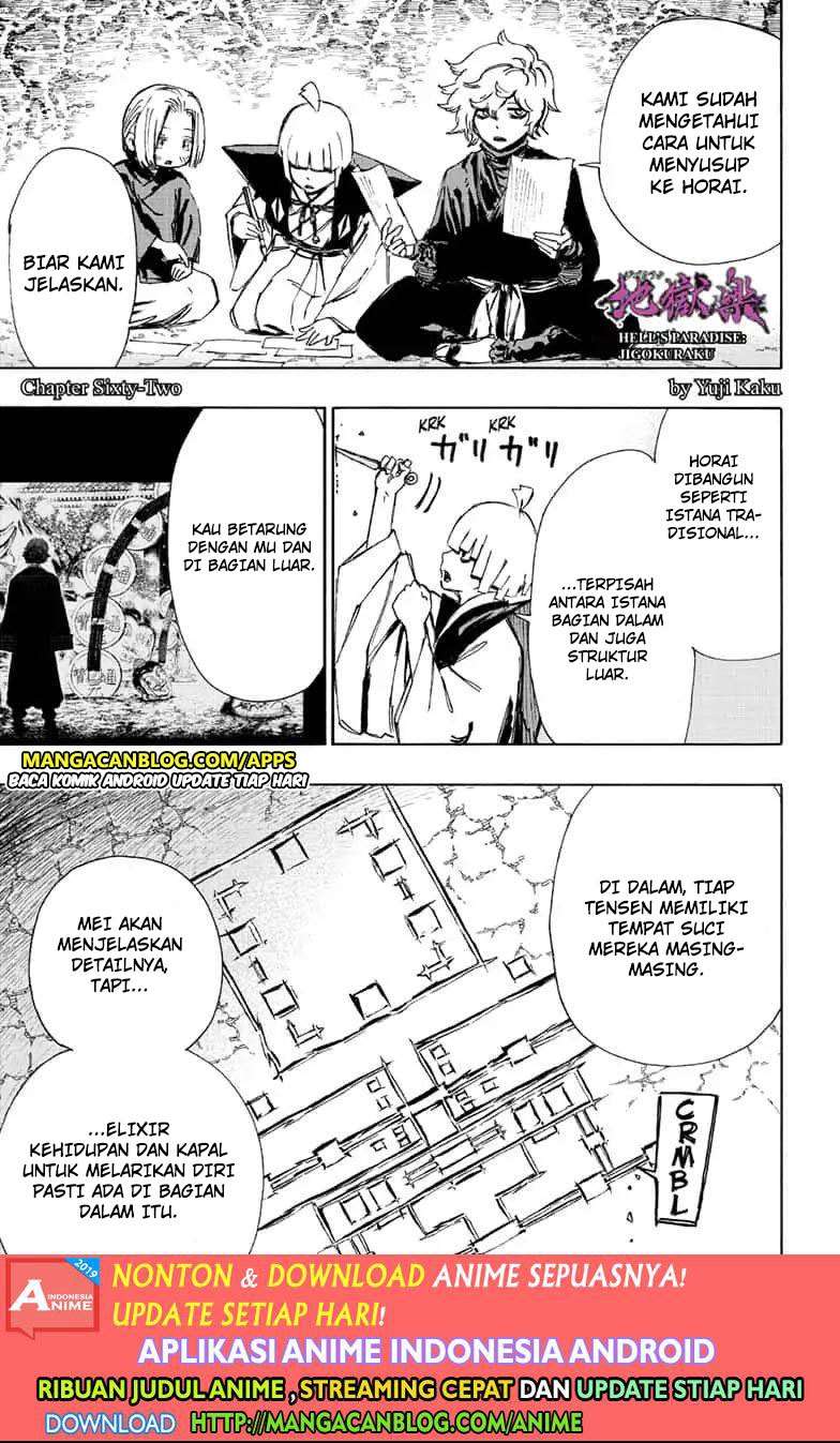 Jigokuraku — Chapter 62, halaman 1
