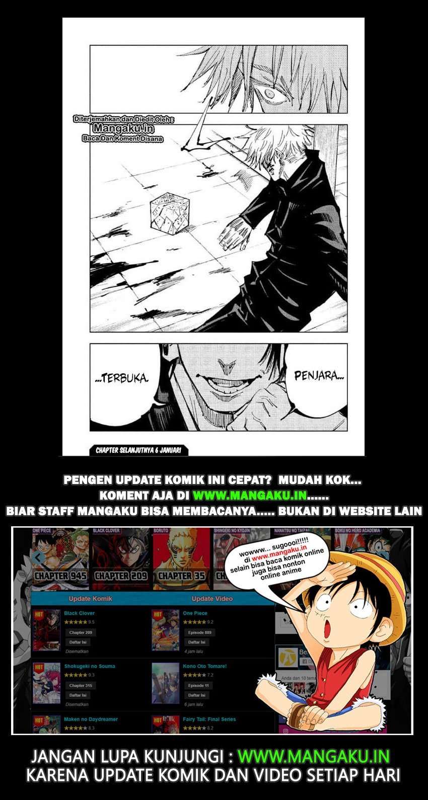 Jujutsu Kaisen — Chapter 89, halaman 22