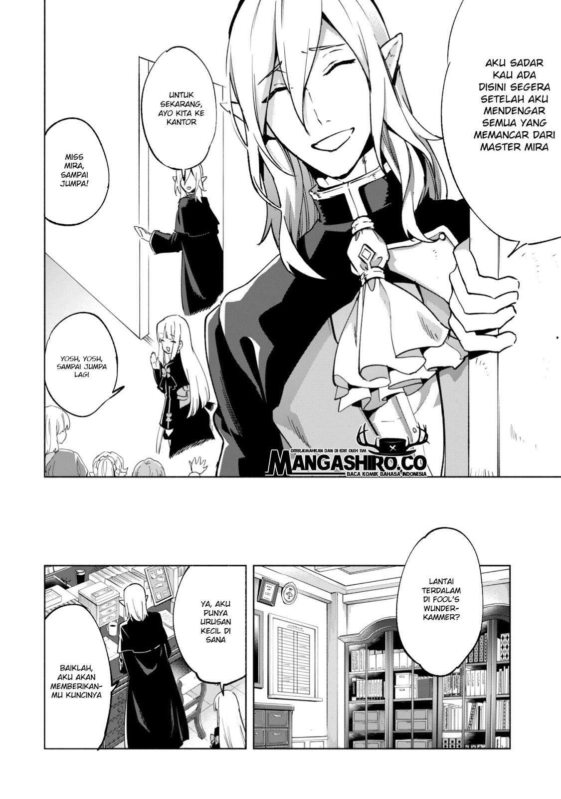Kenja No Deshi Wo Nanoru Kenja — Chapter 36, halaman 35