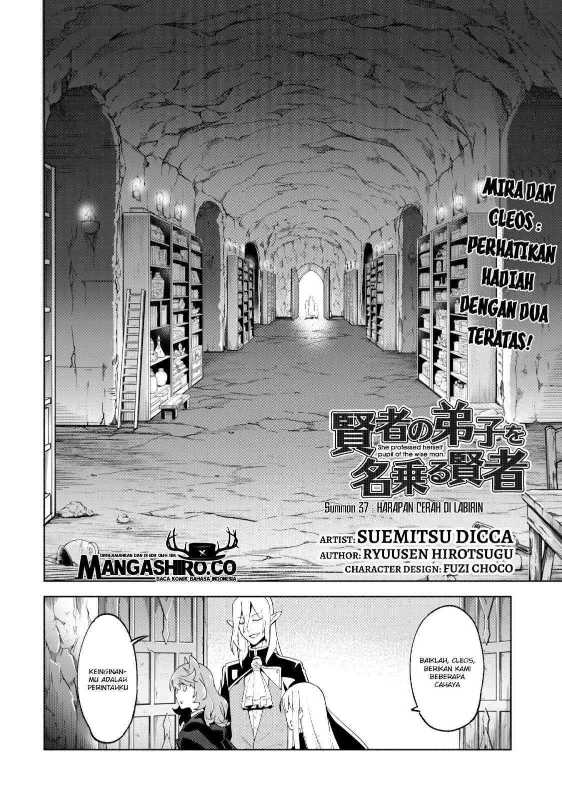 Kenja No Deshi Wo Nanoru Kenja — Chapter 37, halaman 3