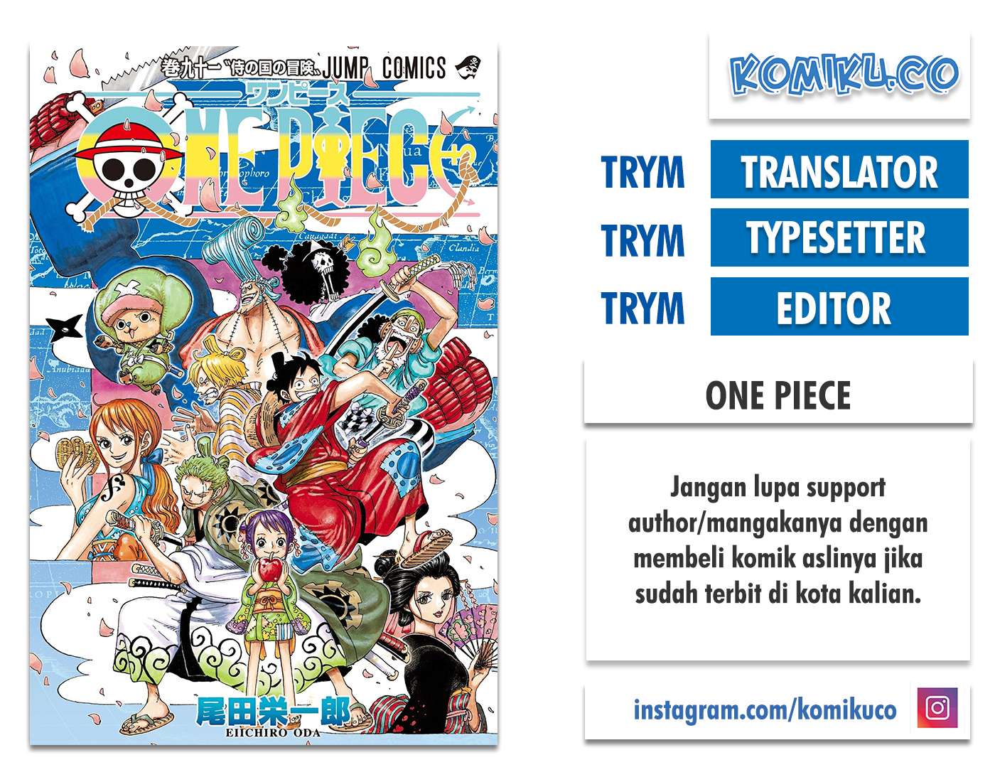 One Piece — Chapter 968, halaman 1