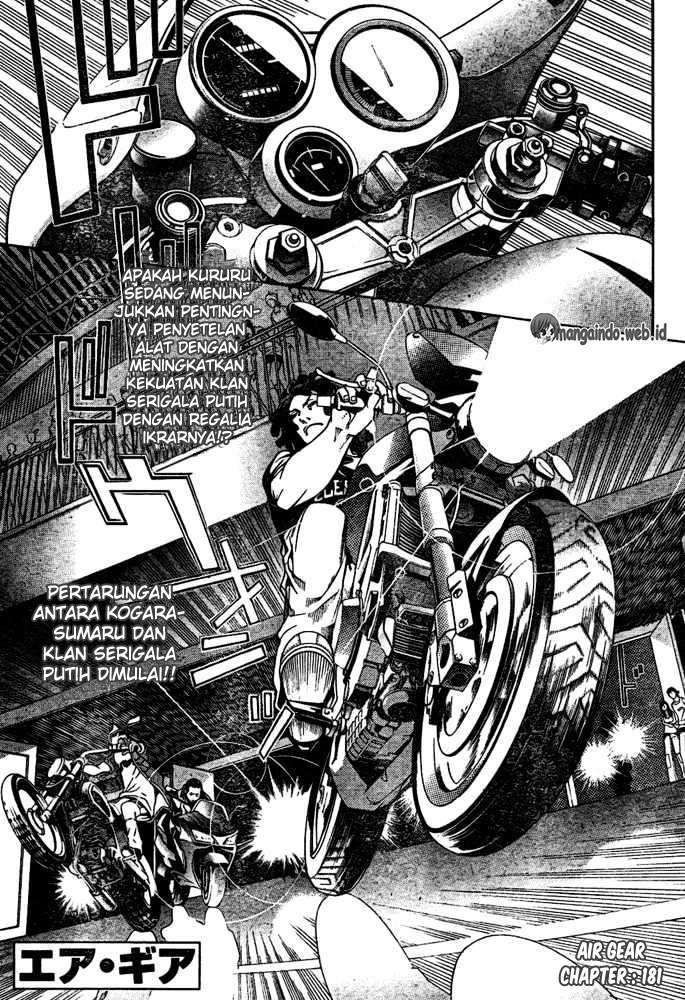Air Gear — Chapter 181, halaman 3