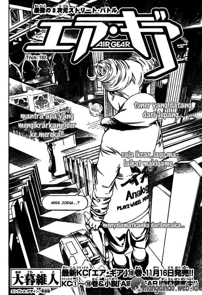 Air Gear — Chapter 182, halaman 4