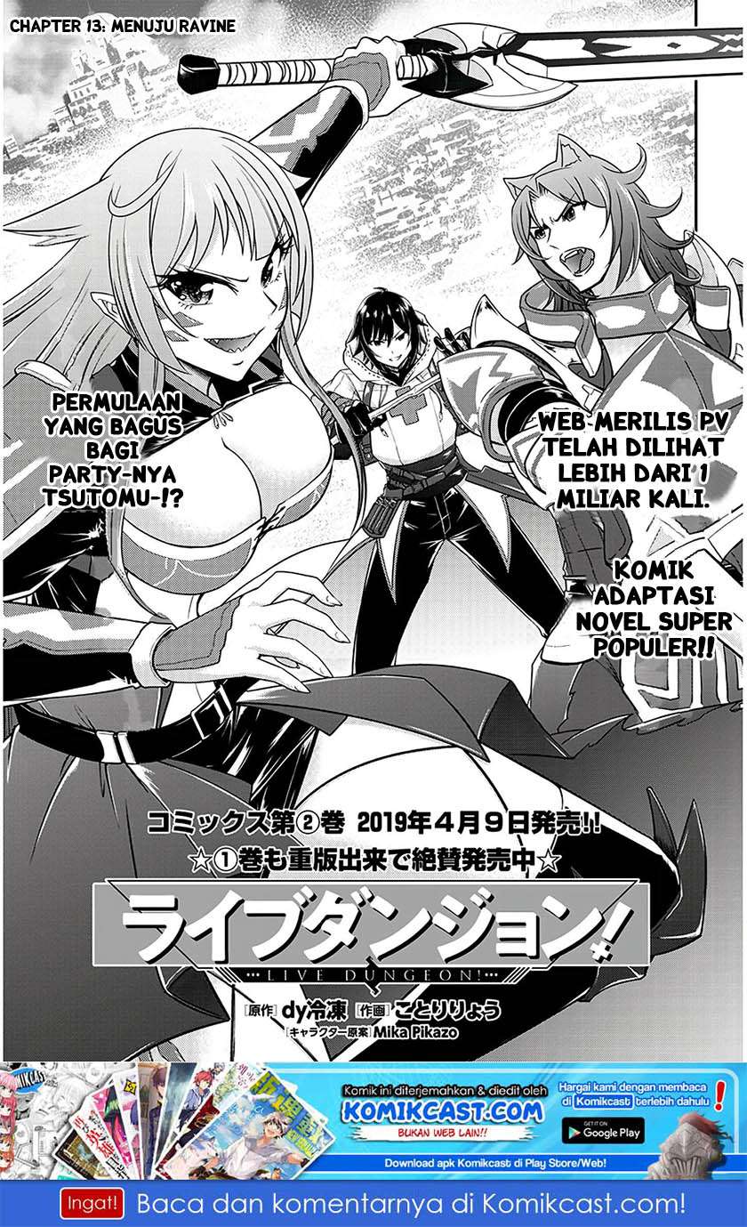 Live Dungeon! — Chapter 13, halaman 2