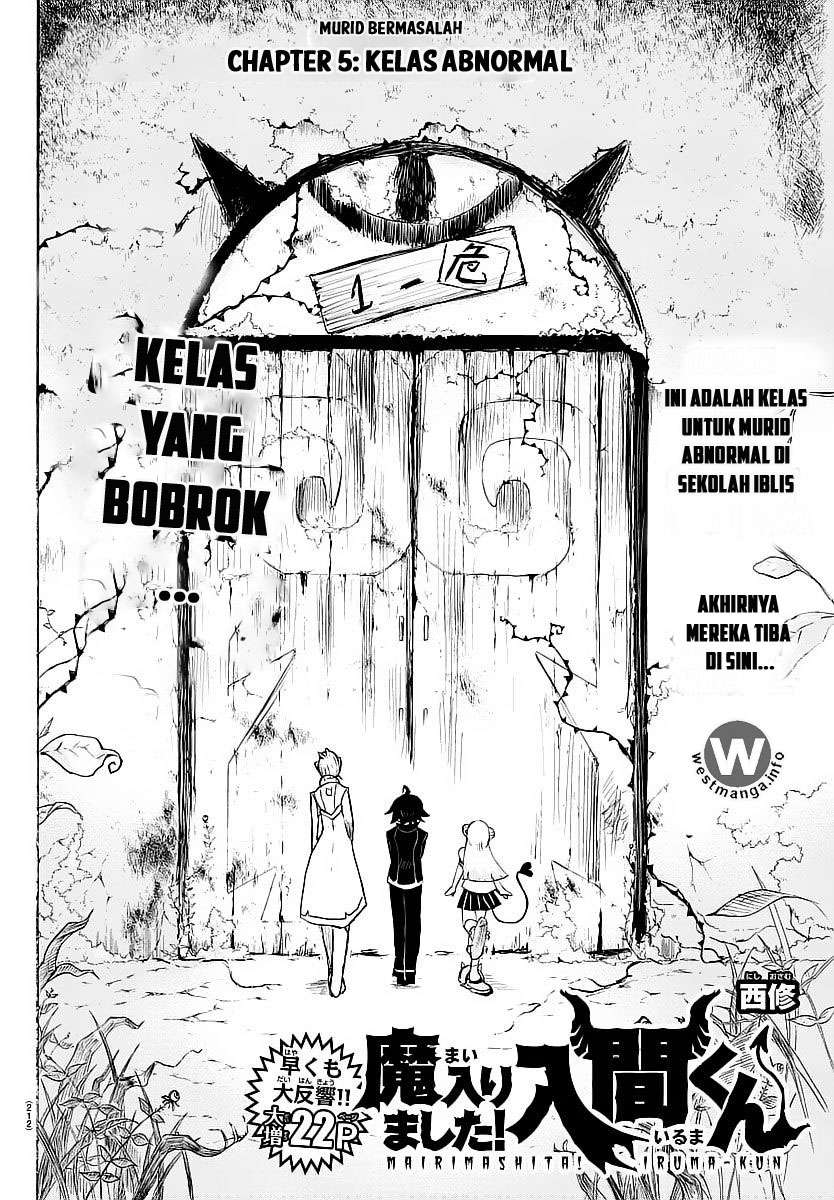 Mairimashita! Iruma-kun — Chapter 5, halaman 3