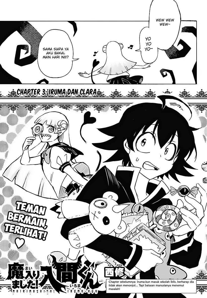 Mairimashita! Iruma-kun — Chapter 3, halaman 2