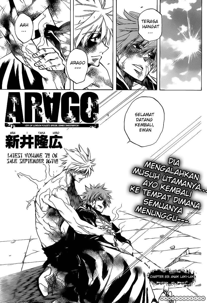 Arago — Chapter 83, halaman 1