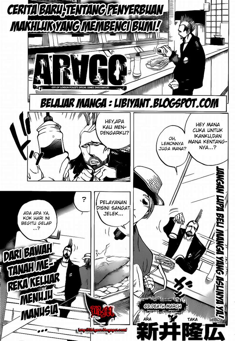 Arago — Chapter 64, halaman 1