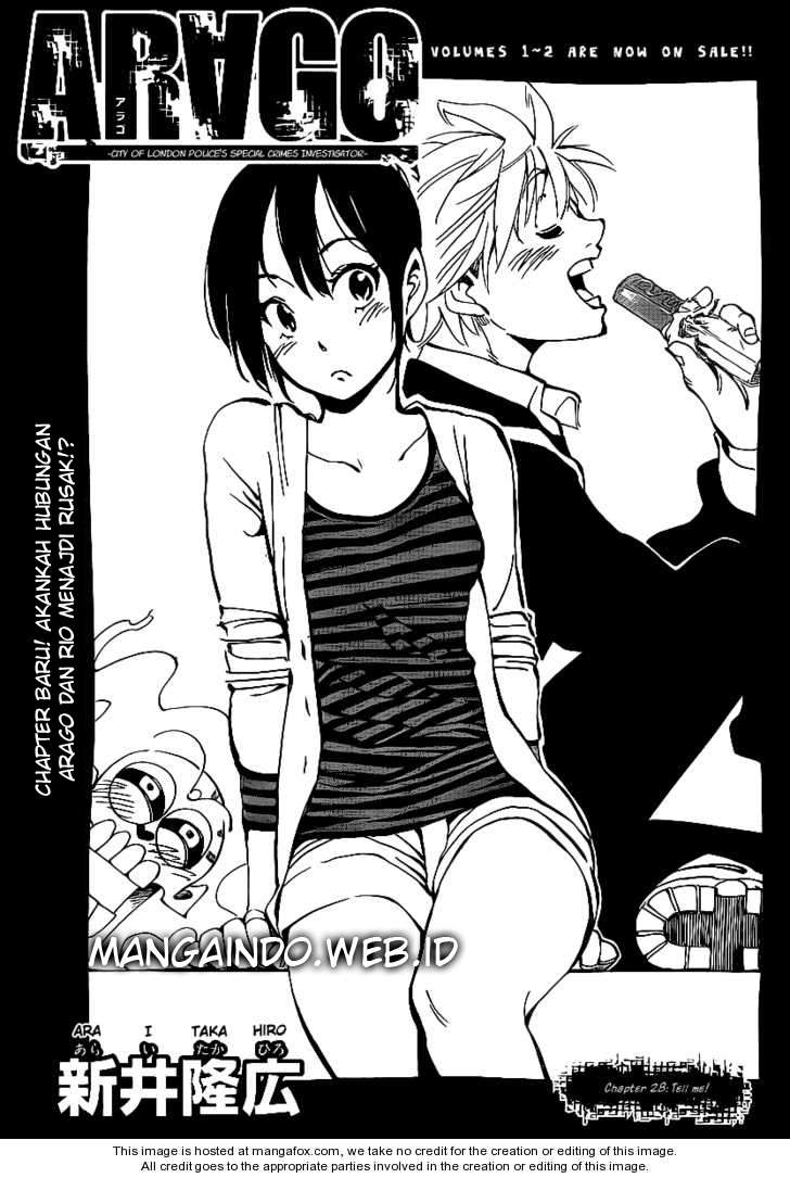 Arago — Chapter 28, halaman 1