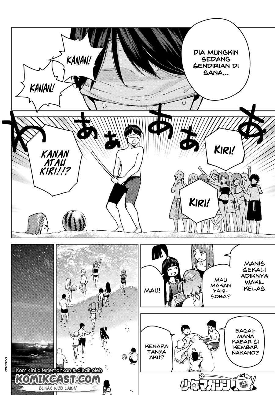 Go-toubun no Hanayome — Chapter 91, halaman 16