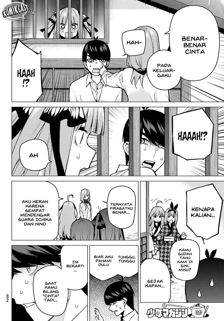 Go-toubun no Hanayome — Chapter 86, halaman 4