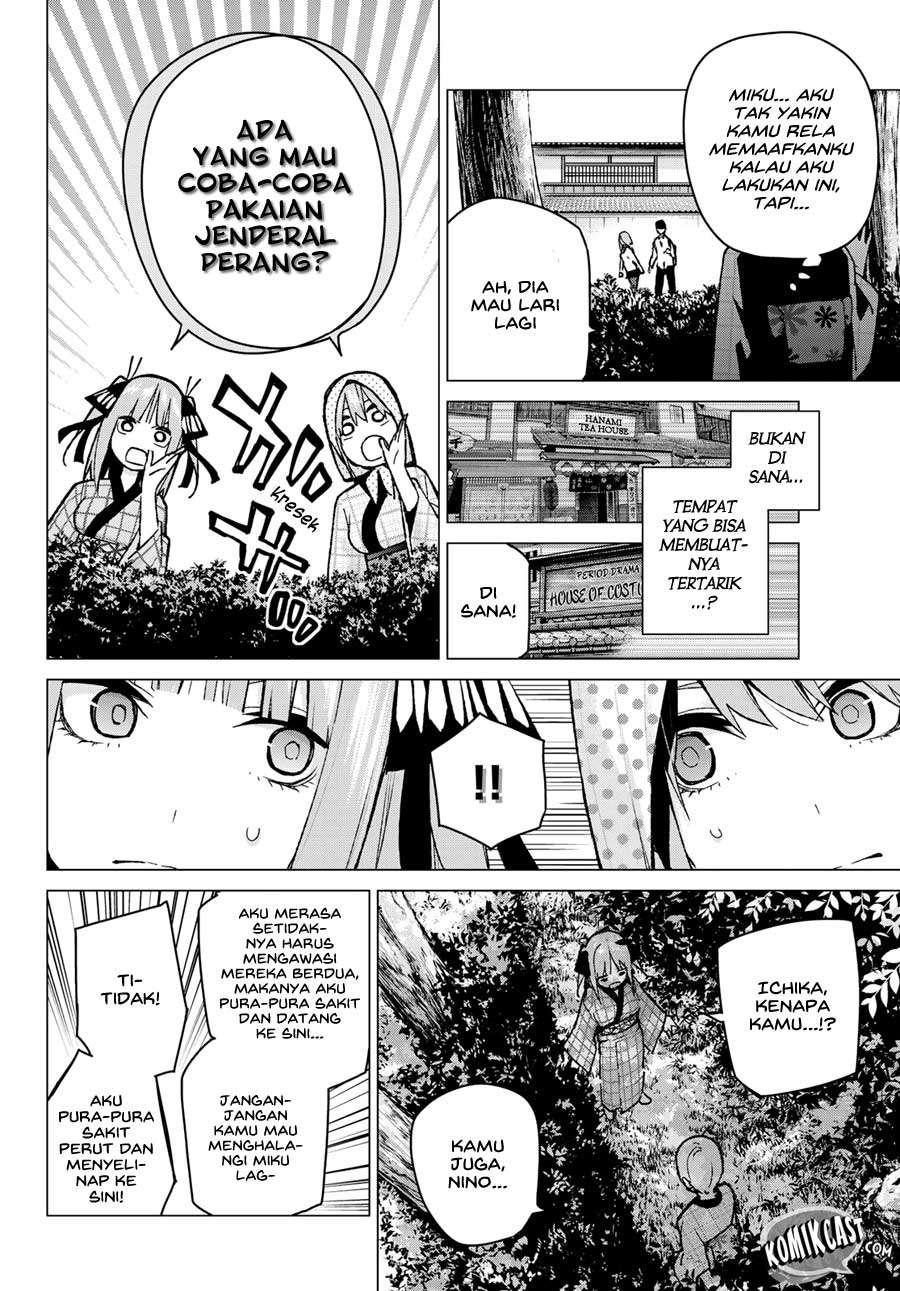 Go-toubun no Hanayome — Chapter 85, halaman 4