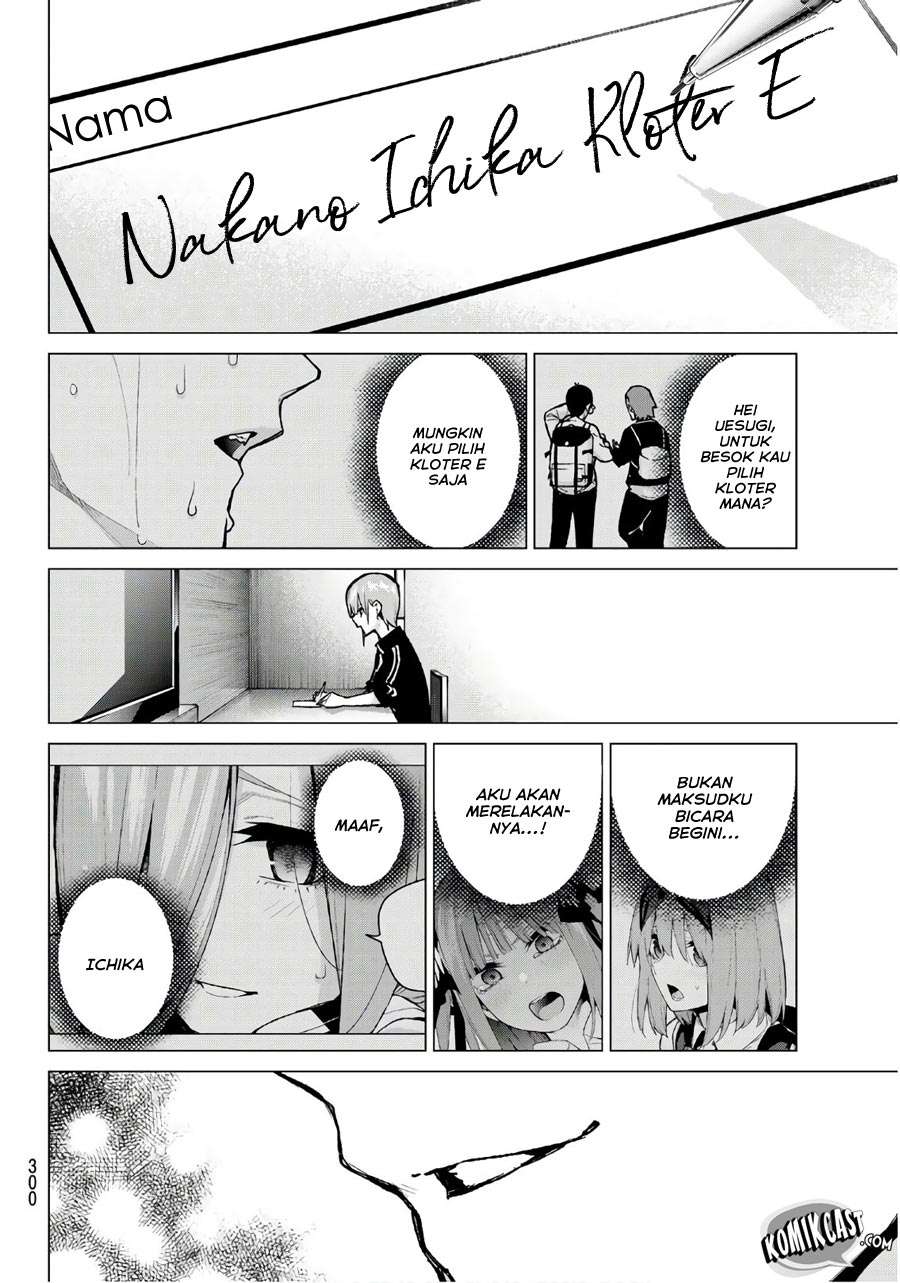 Go-toubun no Hanayome — Chapter 83, halaman 18