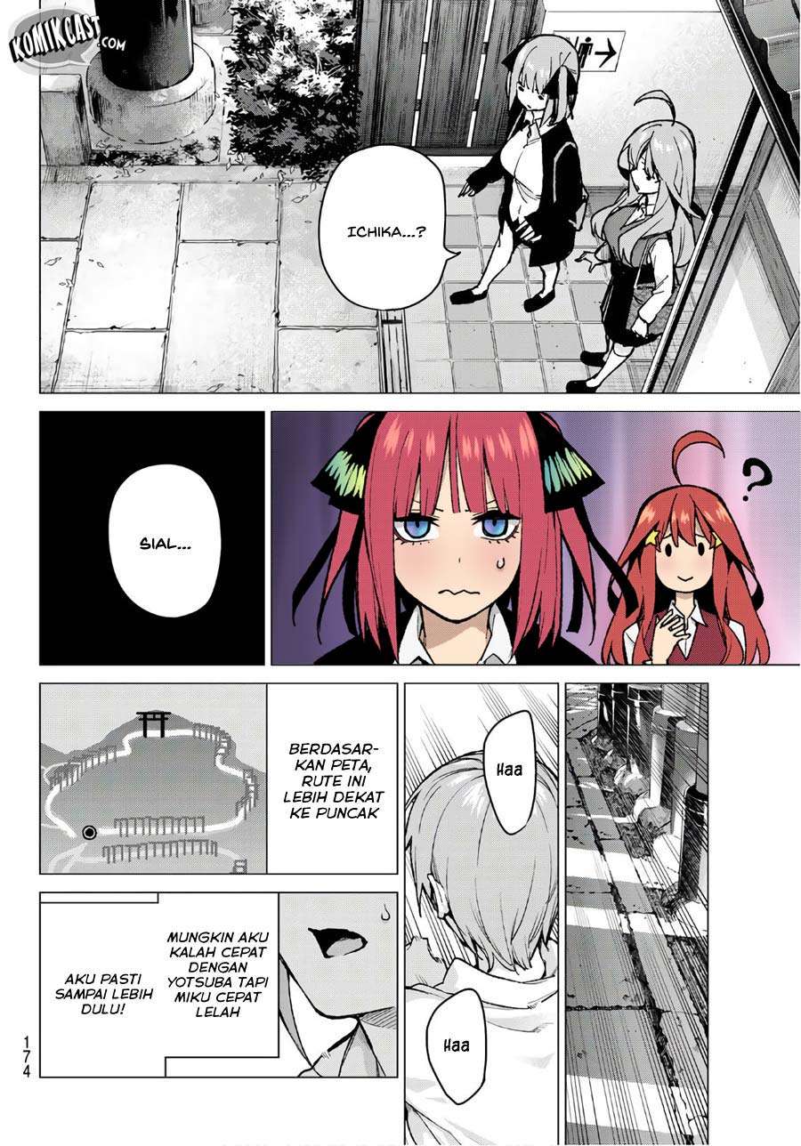 Go-toubun no Hanayome — Chapter 80, halaman 15