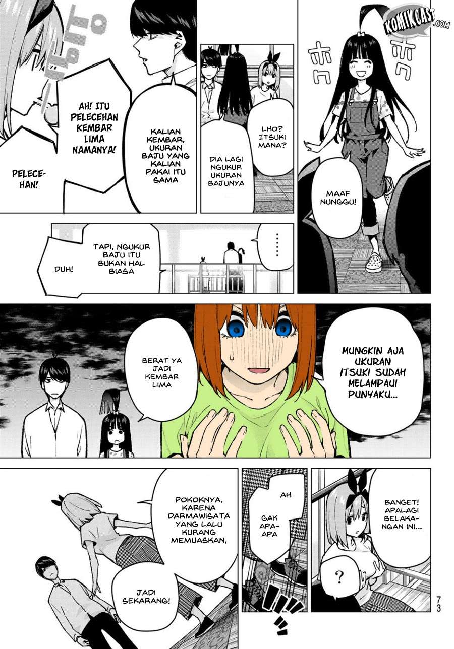 Go-toubun no Hanayome — Chapter 79, halaman 9