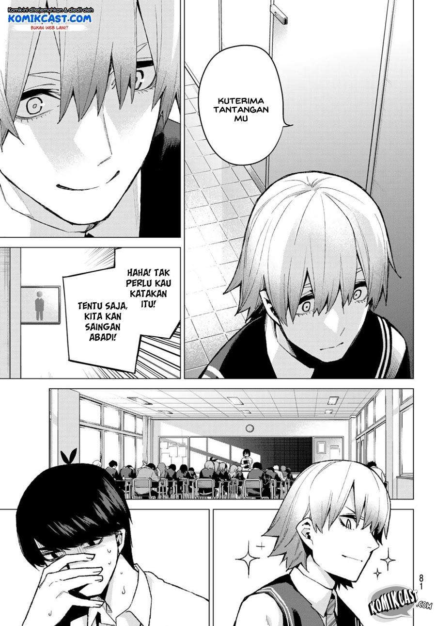 Go-toubun no Hanayome — Chapter 76, halaman 17