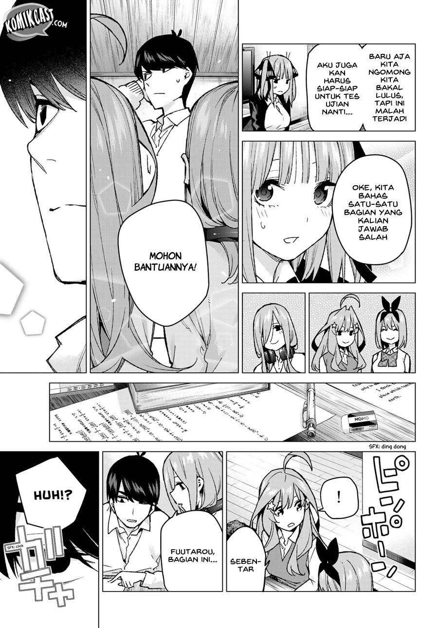 Go-toubun no Hanayome — Chapter 73, halaman 8