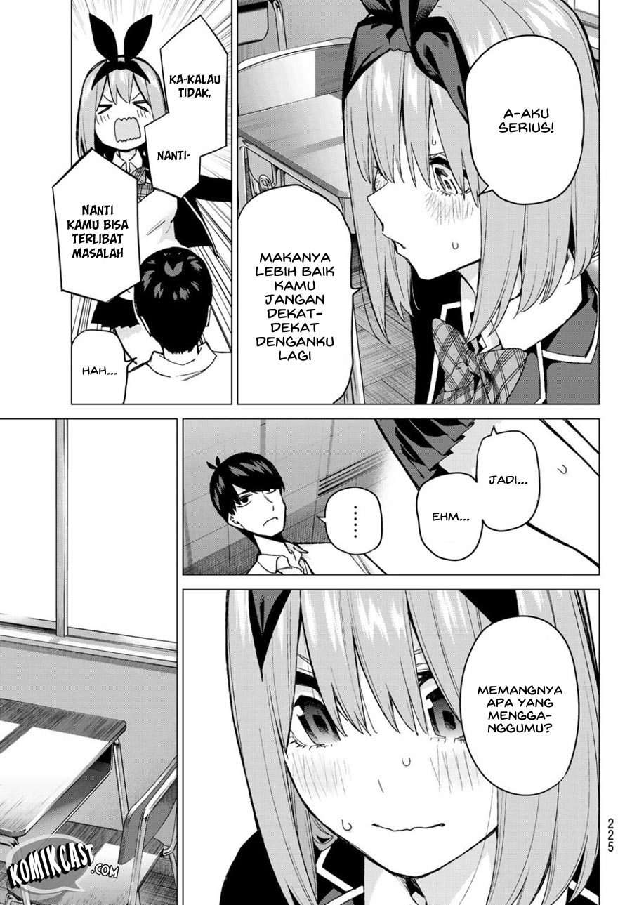 Go-toubun no Hanayome — Chapter 72, halaman 12
