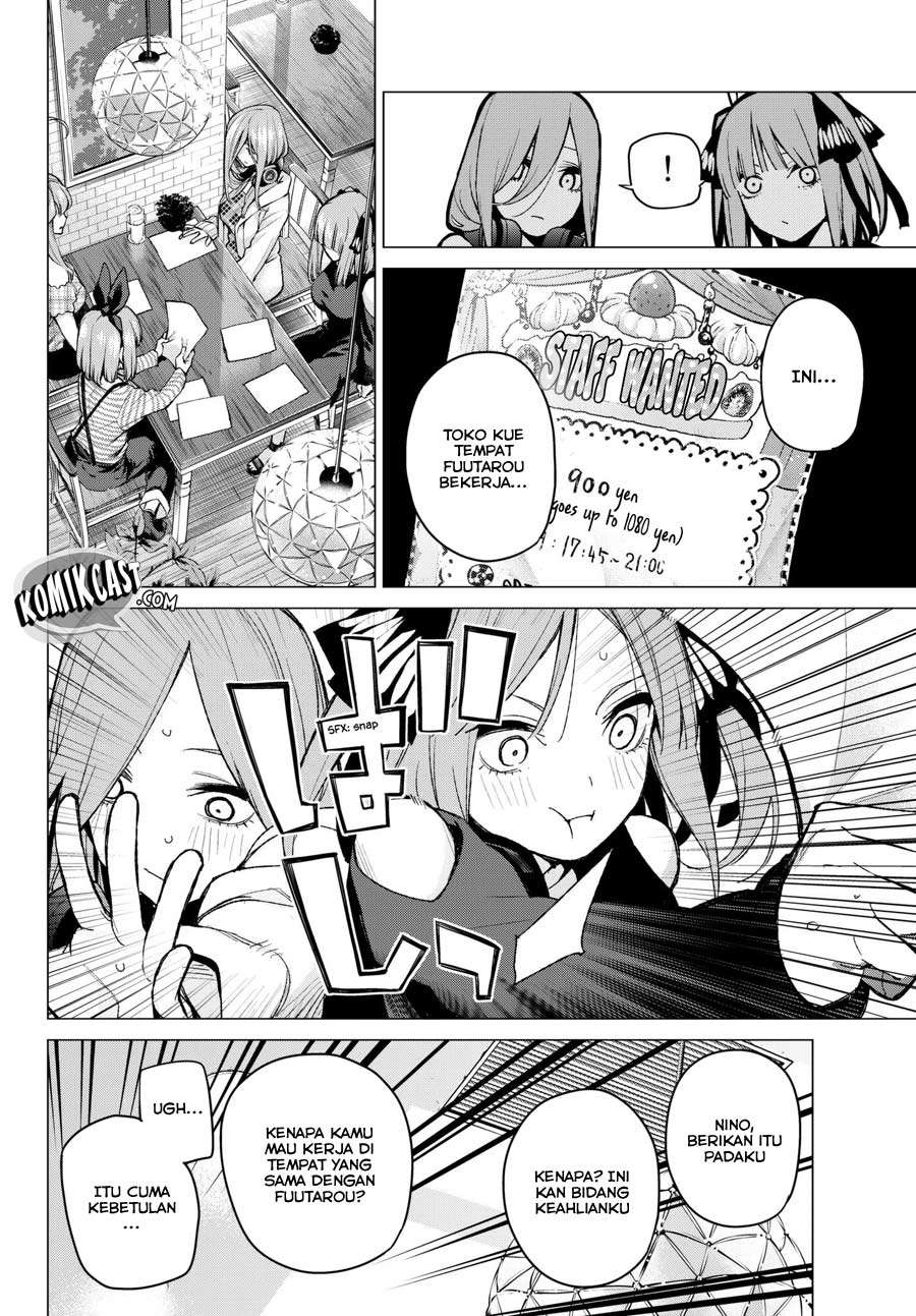 Go-toubun no Hanayome — Chapter 69, halaman 10