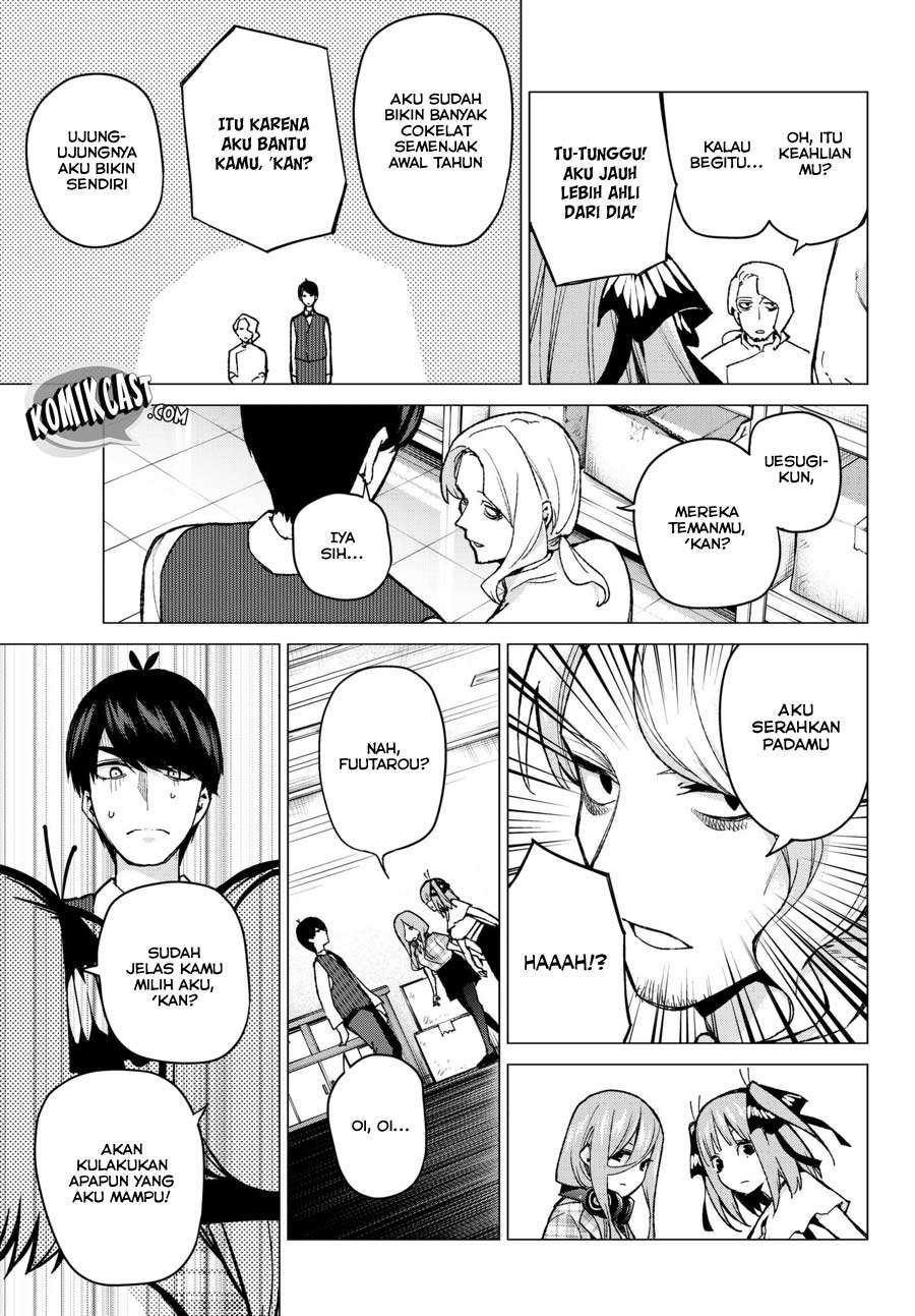 Go-toubun no Hanayome — Chapter 69, halaman 13