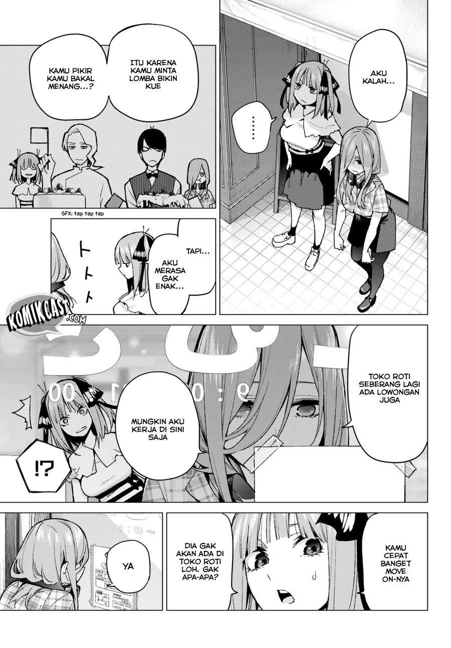 Go-toubun no Hanayome — Chapter 69, halaman 15