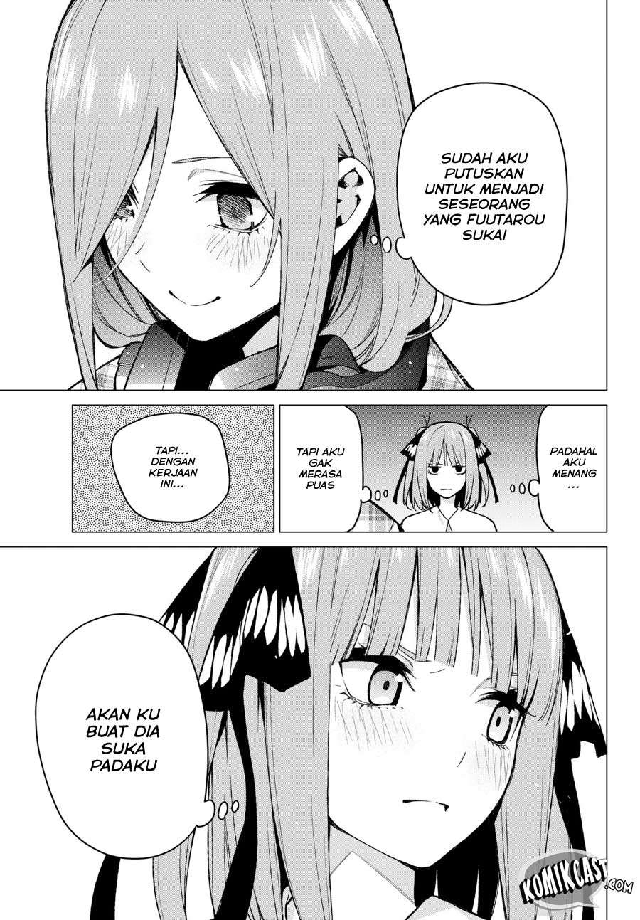 Go-toubun no Hanayome — Chapter 69, halaman 17