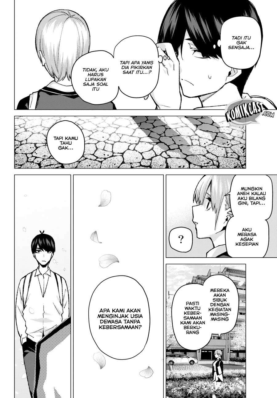 Go-toubun no Hanayome — Chapter 69, halaman 20