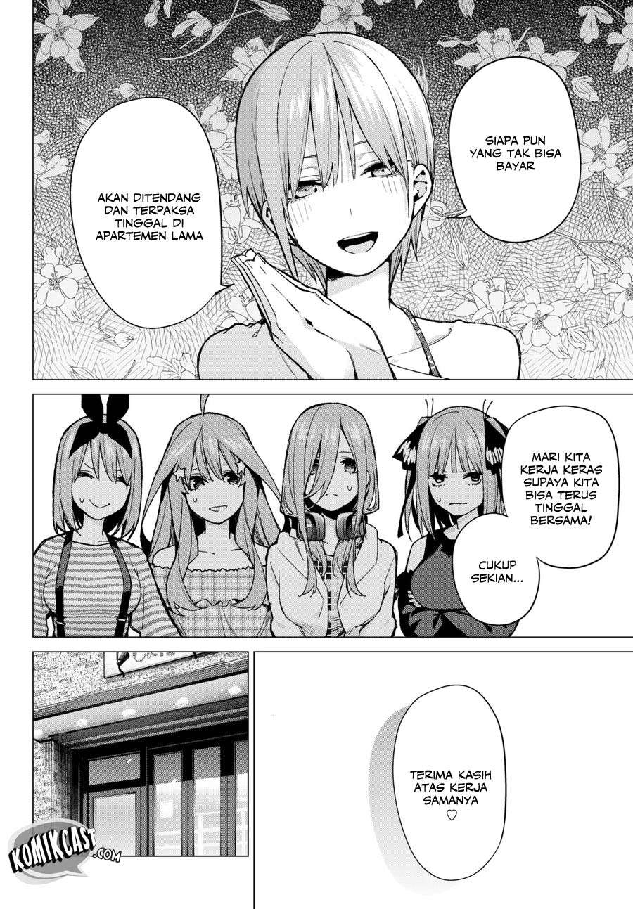 Go-toubun no Hanayome — Chapter 69, halaman 6