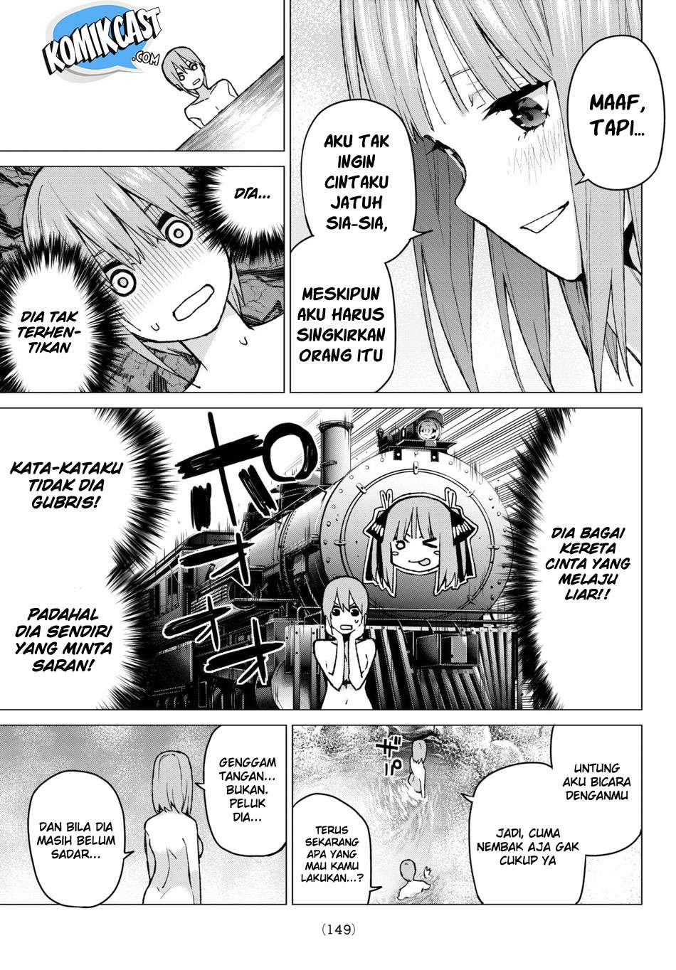 Go-toubun no Hanayome — Chapter 65, halaman 7