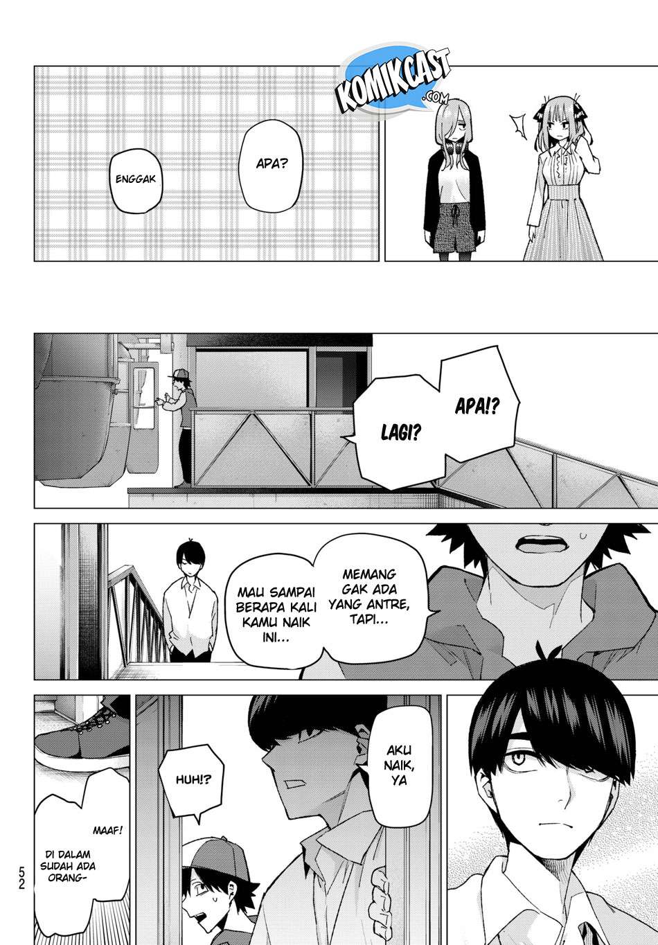 Go-toubun no Hanayome — Chapter 56, halaman 10