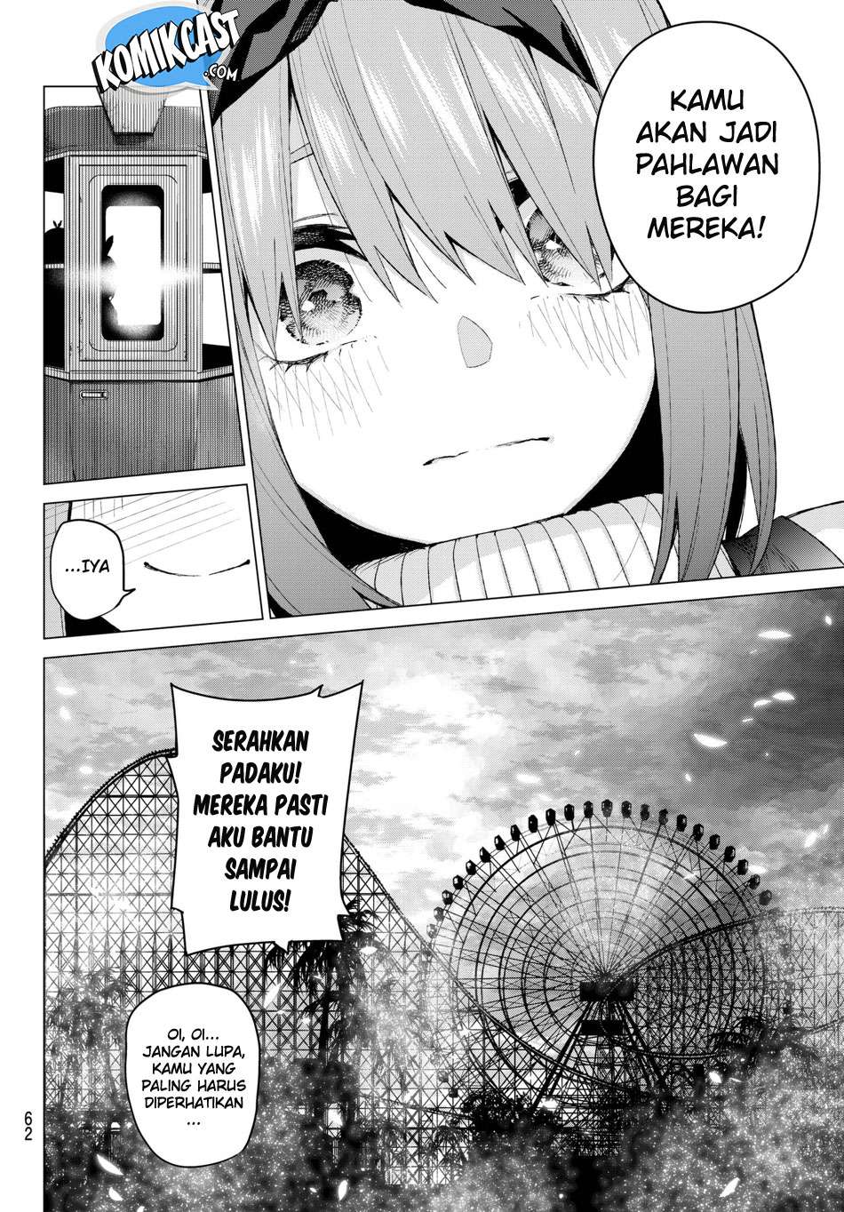 Go-toubun no Hanayome — Chapter 56, halaman 20