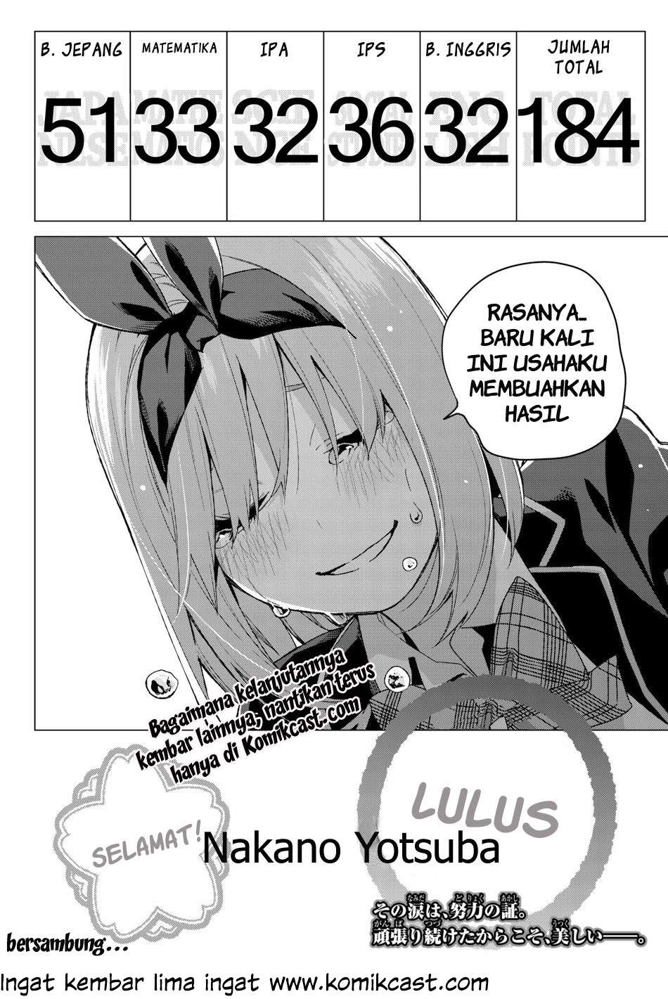 Go-toubun no Hanayome — Chapter 56, halaman 22