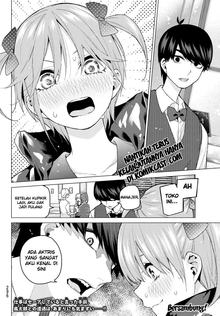 Go-toubun no Hanayome — Chapter 52, halaman 22