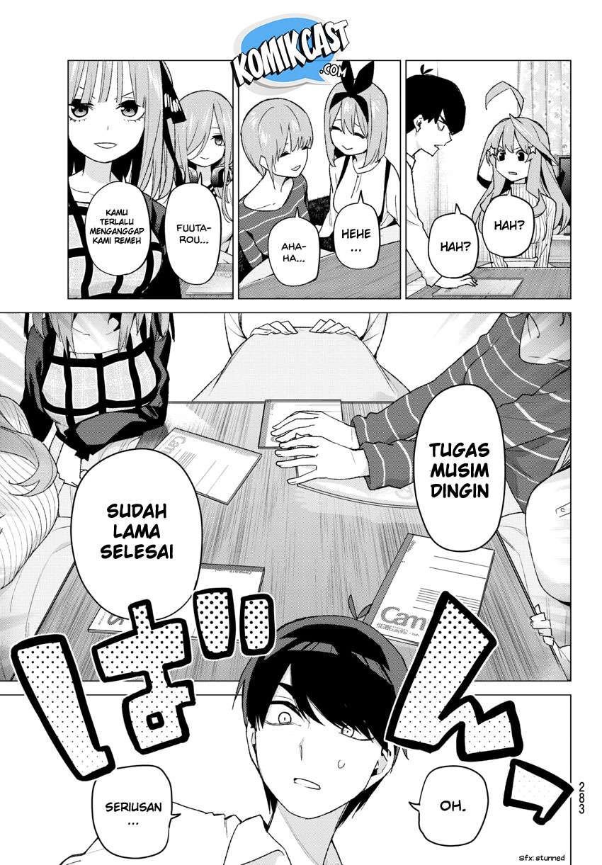 Go-toubun no Hanayome — Chapter 52, halaman 8