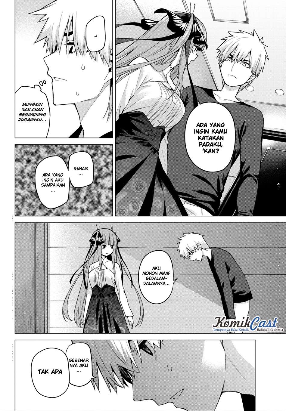 Go-toubun no Hanayome — Chapter 44, halaman 4