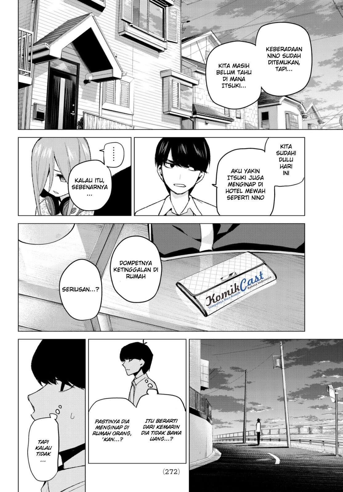 Go-toubun no Hanayome — Chapter 40, halaman 16