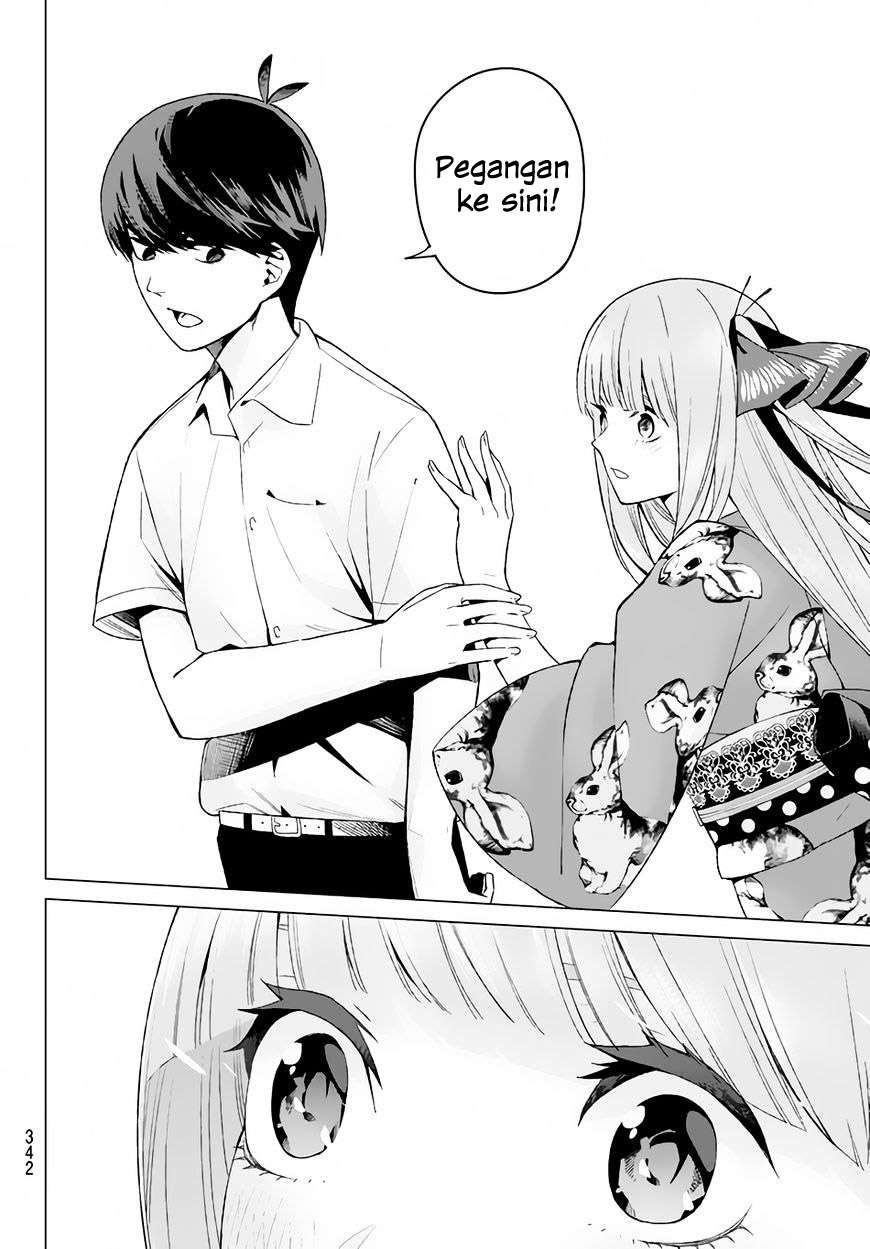Go-toubun no Hanayome — Chapter 8, halaman 16