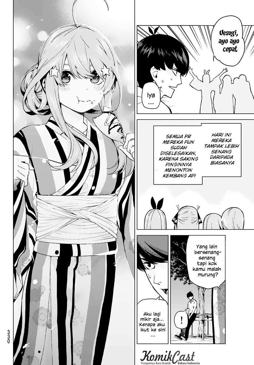 Go-toubun no Hanayome — Chapter 8, halaman 4