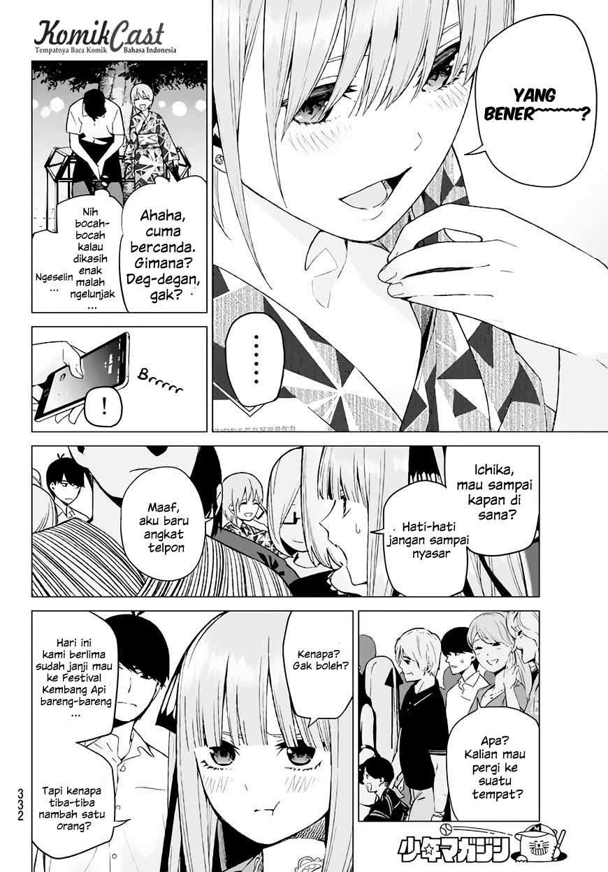 Go-toubun no Hanayome — Chapter 8, halaman 6