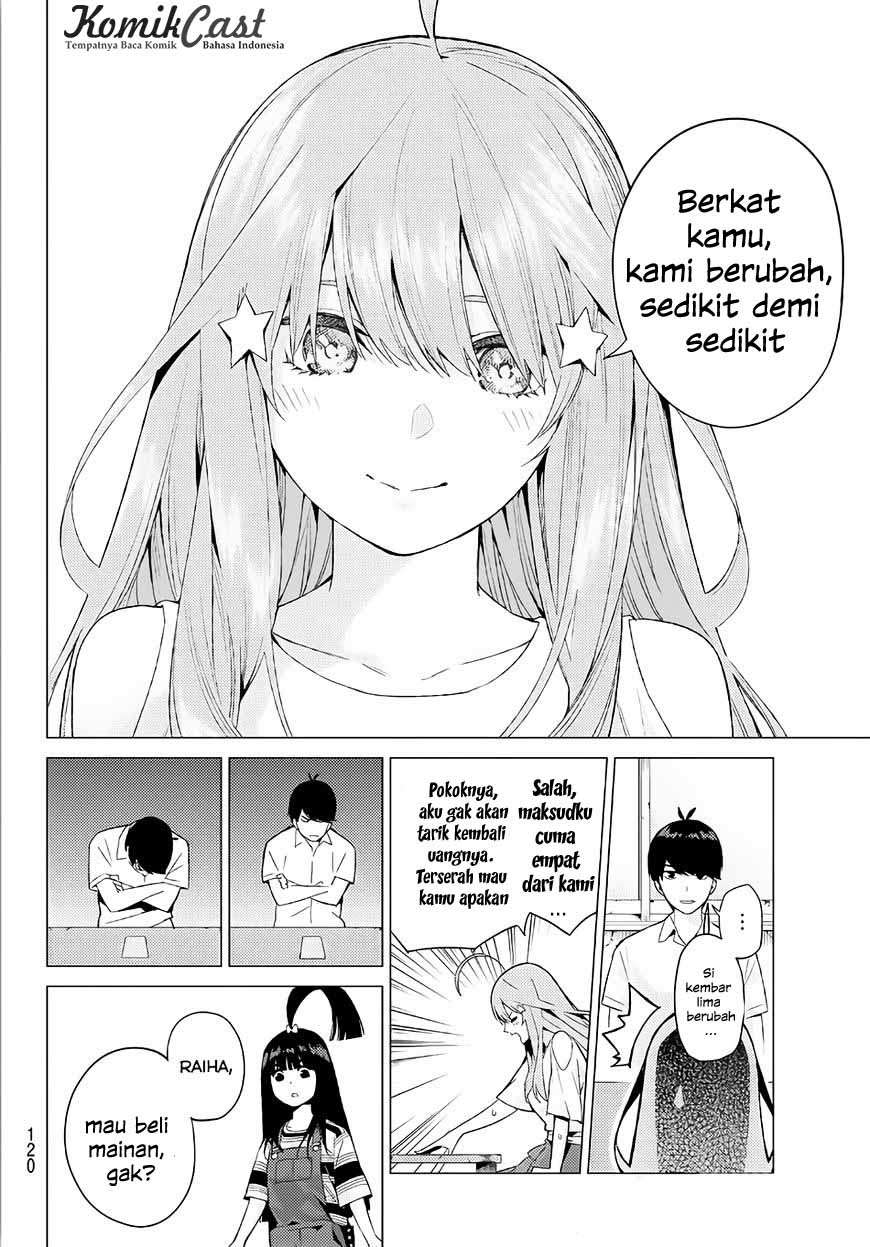 Go-toubun no Hanayome — Chapter 7, halaman 11