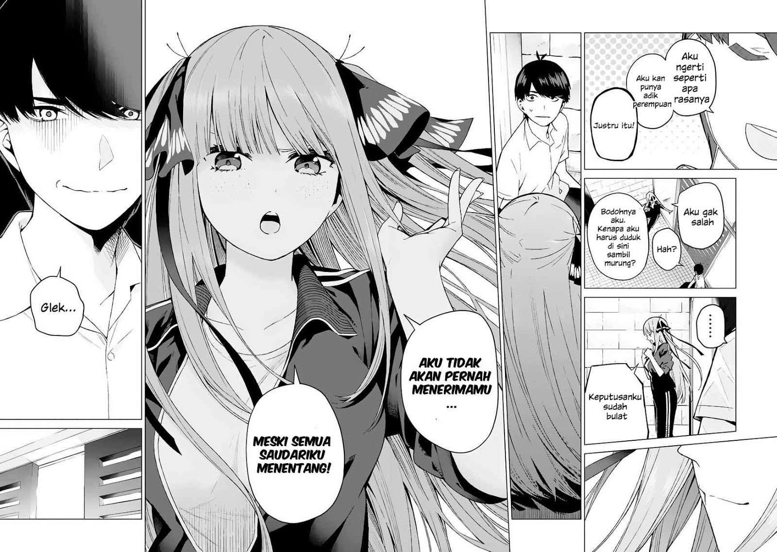 Go-toubun no Hanayome — Chapter 6, halaman 19