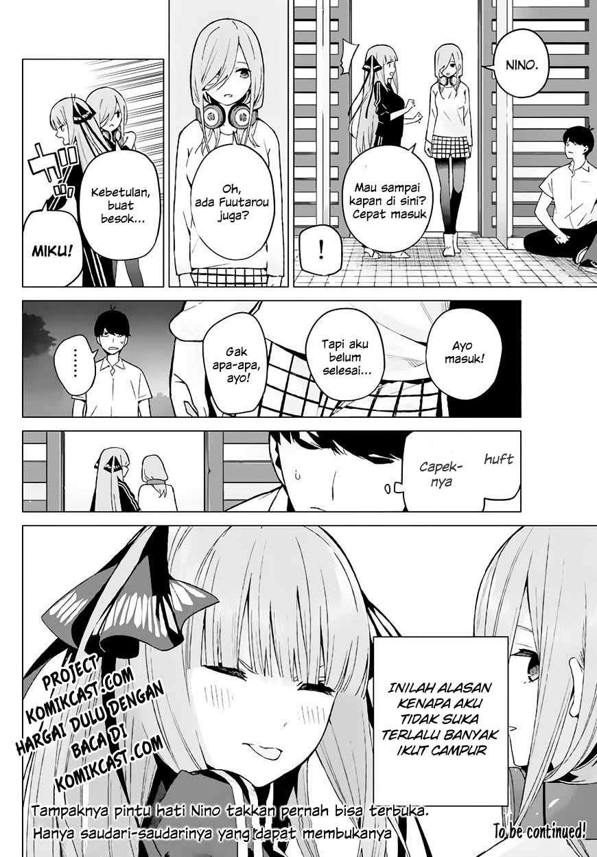 Go-toubun no Hanayome — Chapter 6, halaman 20