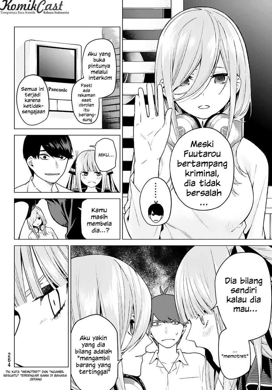 Go-toubun no Hanayome — Chapter 6, halaman 5