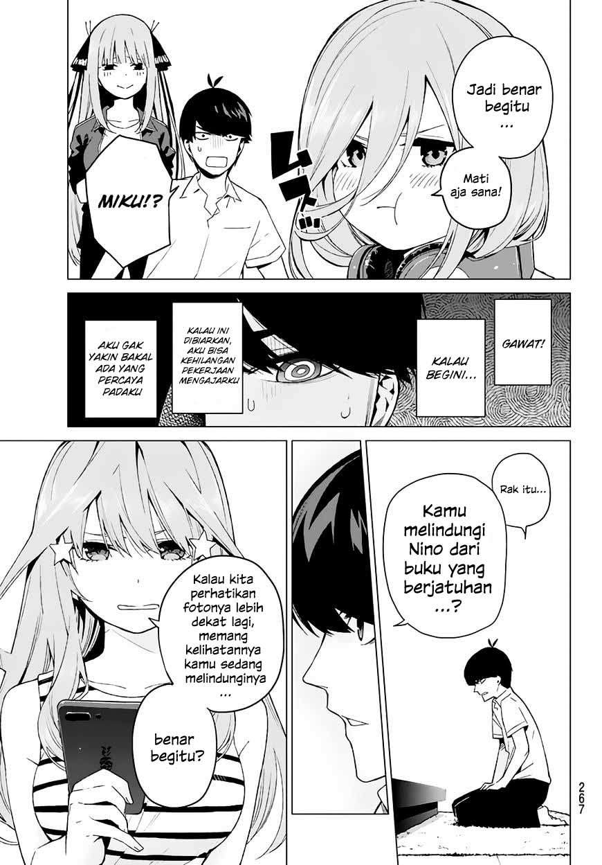 Go-toubun no Hanayome — Chapter 6, halaman 8