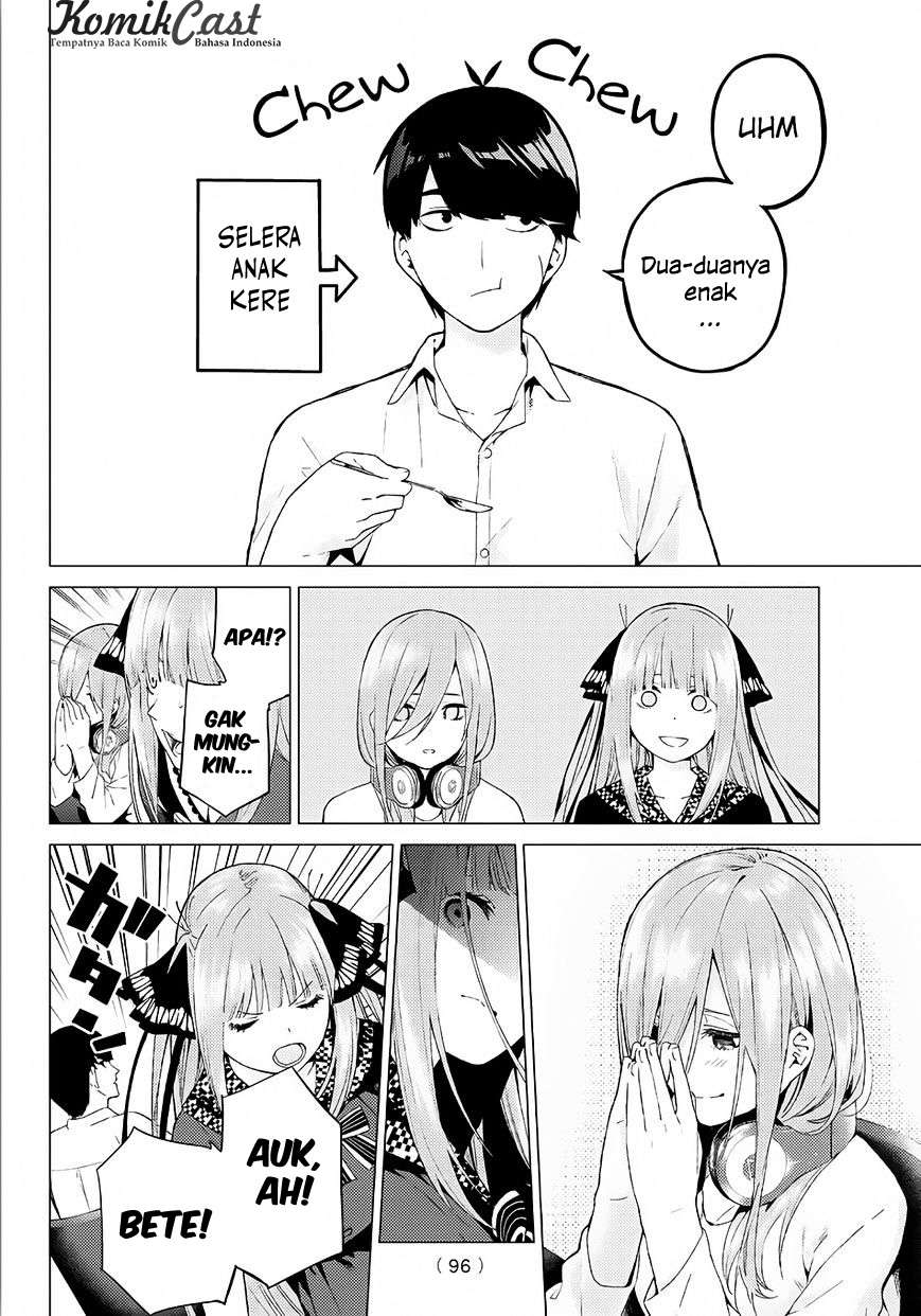 Go-toubun no Hanayome — Chapter 5, halaman 13