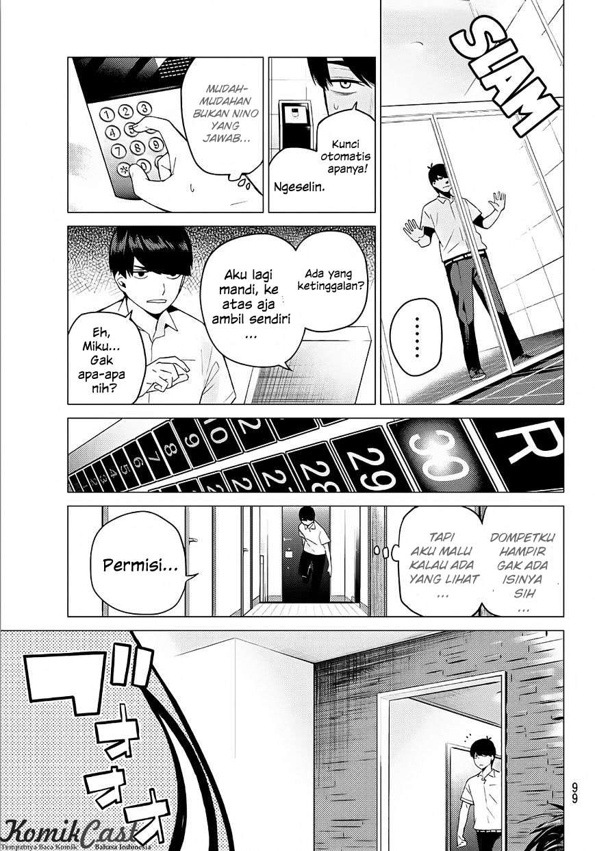 Go-toubun no Hanayome — Chapter 5, halaman 16