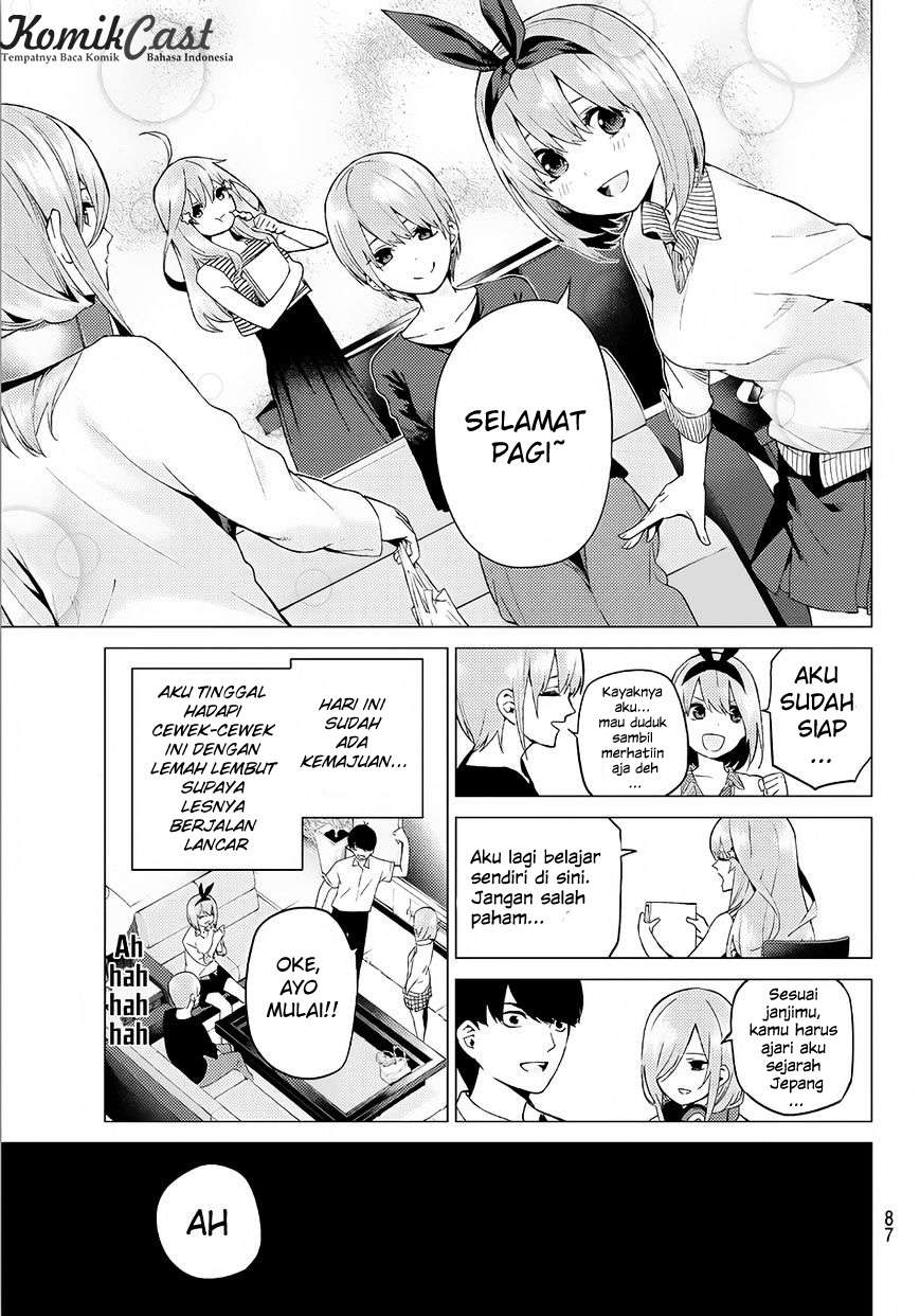 Go-toubun no Hanayome — Chapter 5, halaman 4